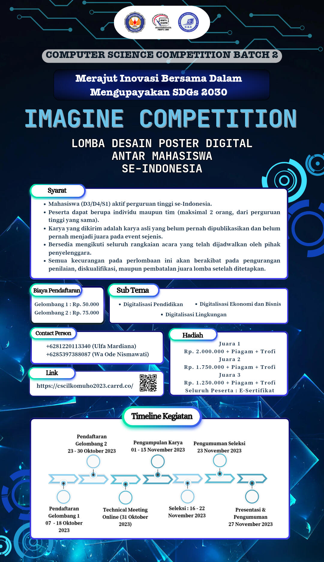 COMPUTER SCIENCE COMPETITION BATCH 2